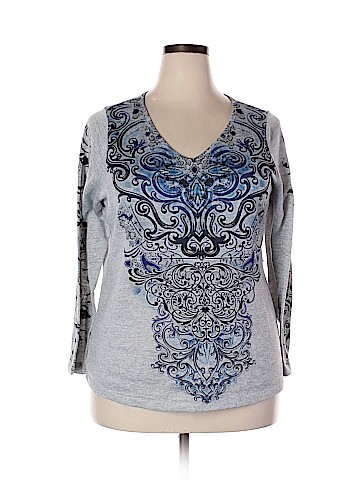 DressBarn Long Sleeve T-Shirt (view 1)