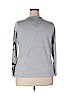 DressBarn Gray Long Sleeve T-Shirt Size 2X - photo 2