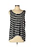 H&M 100% Polyester Black Sleeveless Blouse Size L - photo 1