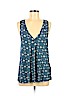 Joie 100% Rayon Blue Sleeveless Top Size S - photo 1