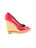 Saks Fifth Avenue Red Wedges Size 11 - photo 1