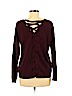 DTLM Repeat 100% Cashmere Burgundy Cashmere Pullover Sweater Size XS - photo 2