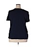 INC International Concepts 100% Cotton Blue Short Sleeve T-Shirt Size 3X - photo 2