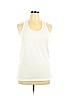 Nike 100% Polyester White Active Tank Size XL - photo 1