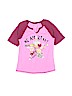 Justice Graphic Pink 3/4 Sleeve T-Shirt Size 10 - photo 1