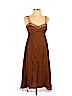 Catherine Malandrino 100% Silk Brown Casual Dress Size 2 - photo 1