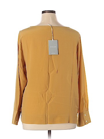 Everlane Long Sleeve Silk Top (view 2)