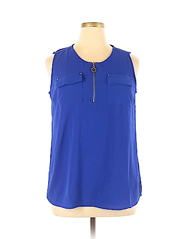 Cathy Sleeveless Blouse (view 1)