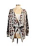 BCBGMAXAZRIA Brown Cardigan Size L - photo 1