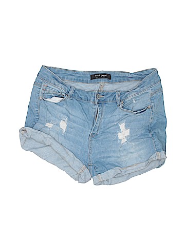 Wax Jean Denim Shorts (view 1)