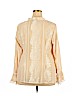 Lane Bryant 100% Polyester Ivory Long Sleeve Blouse Size 18 - 20 Plus - photo 2
