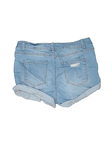 Wax Jean Denim Shorts (view 2)