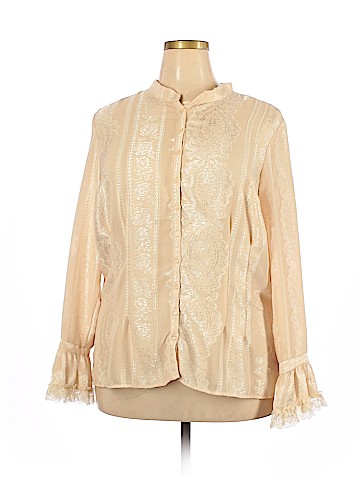 Lane Bryant Long Sleeve Blouse (view 1)