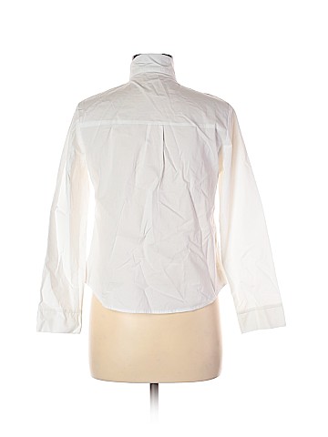 Petite Studio New York Long Sleeve Button-Down Shirt (view 2)