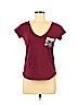 American Eagle Outfitters 100% Cotton Burgundy Short Sleeve T-Shirt Size XS - photo 1