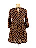 H&M 100% Viscose Brown Casual Dress Size 14 - photo 2