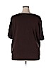 Quacker Factory Brown Short Sleeve T-Shirt Size 2X - photo 2
