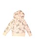 Fleur 100% Cotton Print Ivory Pullover Hoodie Size L (kids) - photo 2