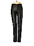 H&M 100% Polyester Black Faux Leather Pants Size 4 - photo 1