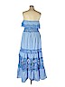 Venus 100% Cotton Blue Cocktail Dress Size 14 - photo 2