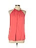Diane von Furstenberg 100% Silk Pink Sleeveless Silk Top Size L - photo 1