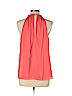 Diane von Furstenberg 100% Silk Pink Sleeveless Silk Top Size L - photo 2