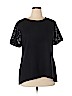 Unbranded Black Short Sleeve Top Size XL - photo 1