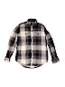 Gap Kids 100% Cotton Gray Long Sleeve Button-Down Shirt Size 12 - photo 1