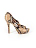 Nine West Brown Heels Size 9 - photo 1