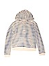 Gap Kids Stripes Ivory Pullover Hoodie Size 14 - 16 - photo 1