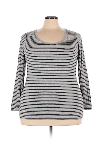 a.n.a. A New Approach Long Sleeve Top (view 1)