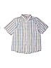 CRB 100% Cotton Blue Short Sleeve Button-Down Shirt Size 14 - 16 - photo 1