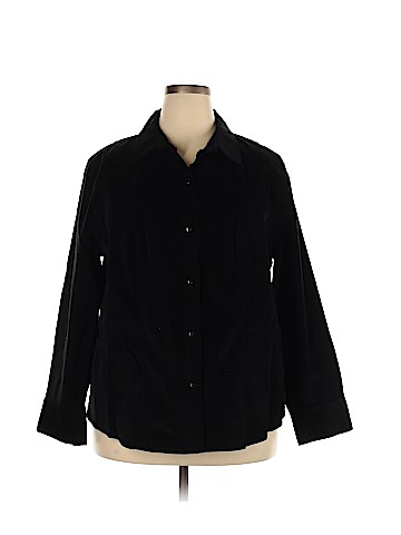 Cj Banks Long Sleeve Button-Down Shirt (view 1)