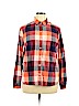 Old Navy 100% Cotton Red Long Sleeve Button-Down Shirt Size XL - photo 1