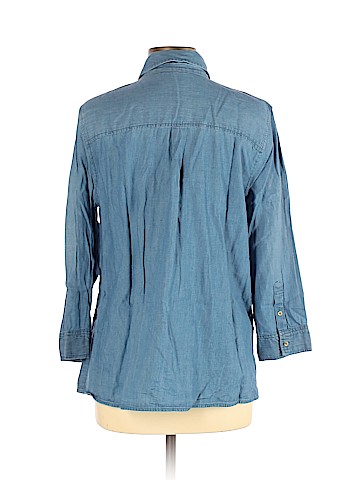 Jones New York 3/4 Sleeve Button-Down Shirt (view 2)