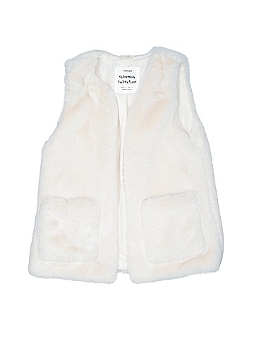 Zara Faux Fur Vest (view 1)
