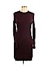 American Eagle Outfitters Burgundy Casual Dress Size L - photo 1