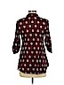 Style&Co 100% Nylon Burgundy Long Sleeve Blouse Size L (petite) - photo 2