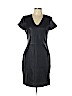 Diane von Furstenberg 100% Leather Black Casual Dress Size 12 - photo 1