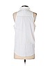 Laundry by Shelli Segal White Sleeveless Button-Down Shirt Size 4 - photo 2
