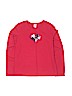 Unbranded 100% Cotton Red Long Sleeve T-Shirt Size 10 - 12 - photo 1