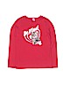 Unbranded 100% Cotton Red Long Sleeve T-Shirt Size 10 - 12 - photo 1