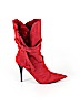 Anne Michelle Red Boots Size 6 1/2 - photo 1