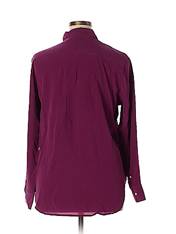 Everlane Long Sleeve Silk Top (view 2)