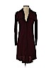 Elie Tahari Burgundy Casual Dress Size 2 - photo 1