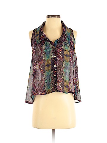 Charlotte Russe Sleeveless Blouse (view 1)