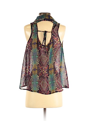 Charlotte Russe Sleeveless Blouse (view 2)