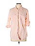 Gap 100% Cotton Pink Long Sleeve Button-Down Shirt Size XL - photo 1