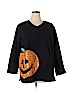 The Quacker Factory Black Sweatshirt Size 1X - photo 1