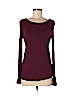 Catherine Malandrino Burgundy Long Sleeve Top Size M - photo 1